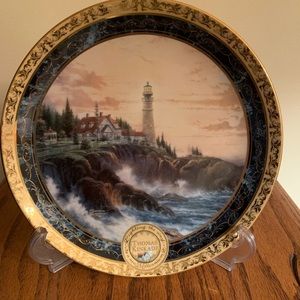 Thomas Kincaid 1999 Millennium plate